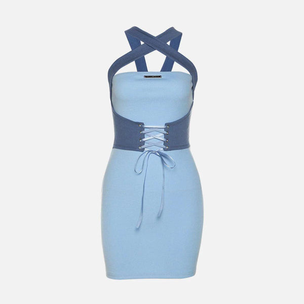 OPULA VERSATILE CONTRAST DRESS