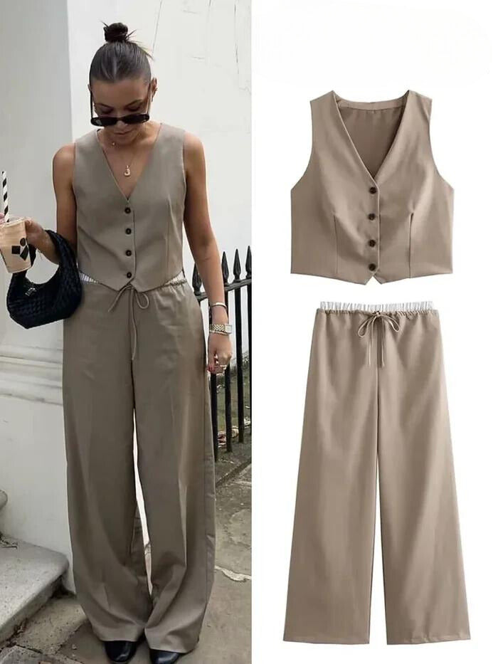 OPULA HIGH WAIST TWO PIECE SET