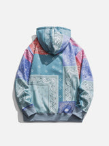 OPULA PATCHWORK COLORFUL HOODIE