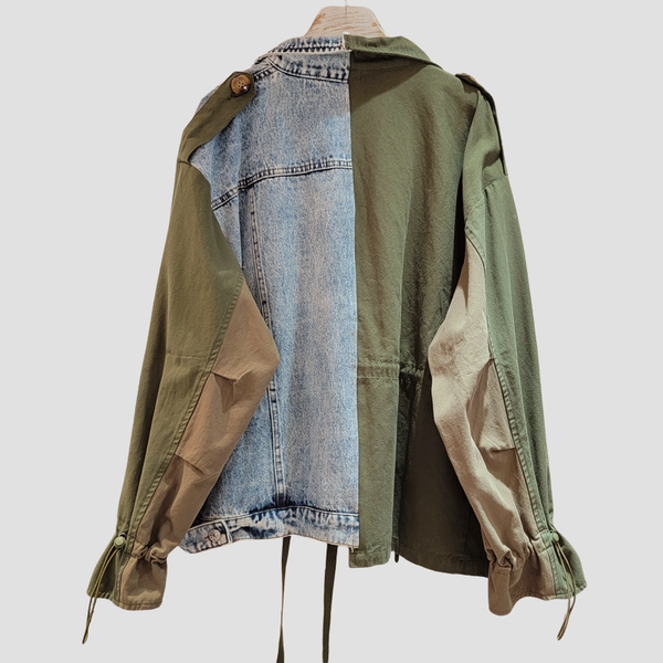 PATCHWORK TWO PIECE VINTAGE CEKET