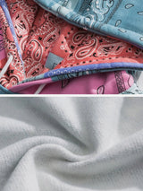 OPULA PATCHWORK COLORFUL HOODIE