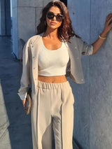 OPULA BOMBER JACKET TWO PIECE SET