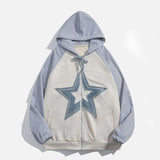 OPULA FLUFFY STAR HOODIE