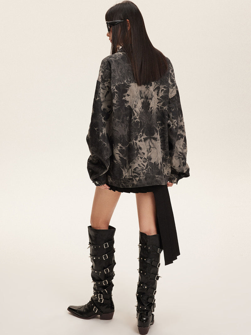 OPULA AUTUMN PATCH DENIM JACKET