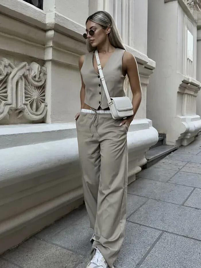 OPULA HIGH WAIST TWO PIECE SET