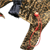 OPULA CUSTOM DESIGN LIMITED EDITION LEOPARD DENIM CEKET