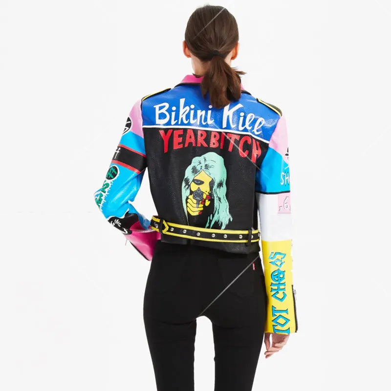 PUNK RIVET STREETWEAR JACKET