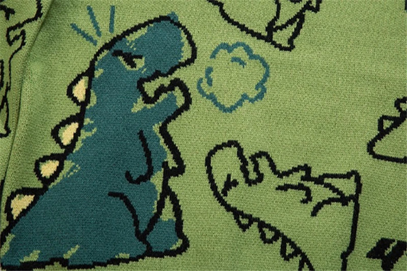OPULA DINO OVERSIZE SWEATER