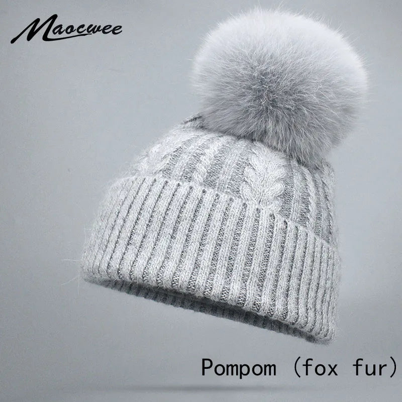 OPULA FOXY WOOL BEANIE