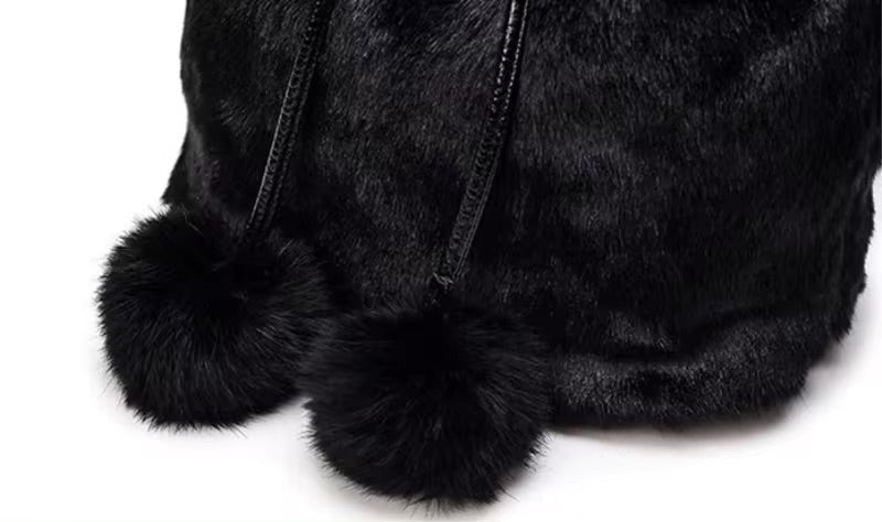 FURYY CROSSBODY POM-POM BAG