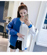 CLOWN PRINT BASEBALL JACKET