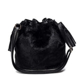 FURYY CROSSBODY POM-POM BAG