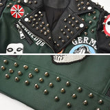 OPULA STREET STAR SKULL PUNK GRAFFITI JACKET