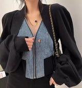 IRREGULAR TWO PIECE JACKET