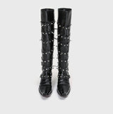 OPULA METAL KNIGHT BOOTS