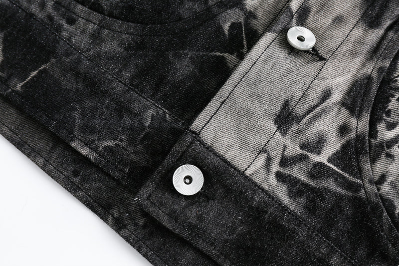 OPULA AUTUMN PATCH DENIM JACKET