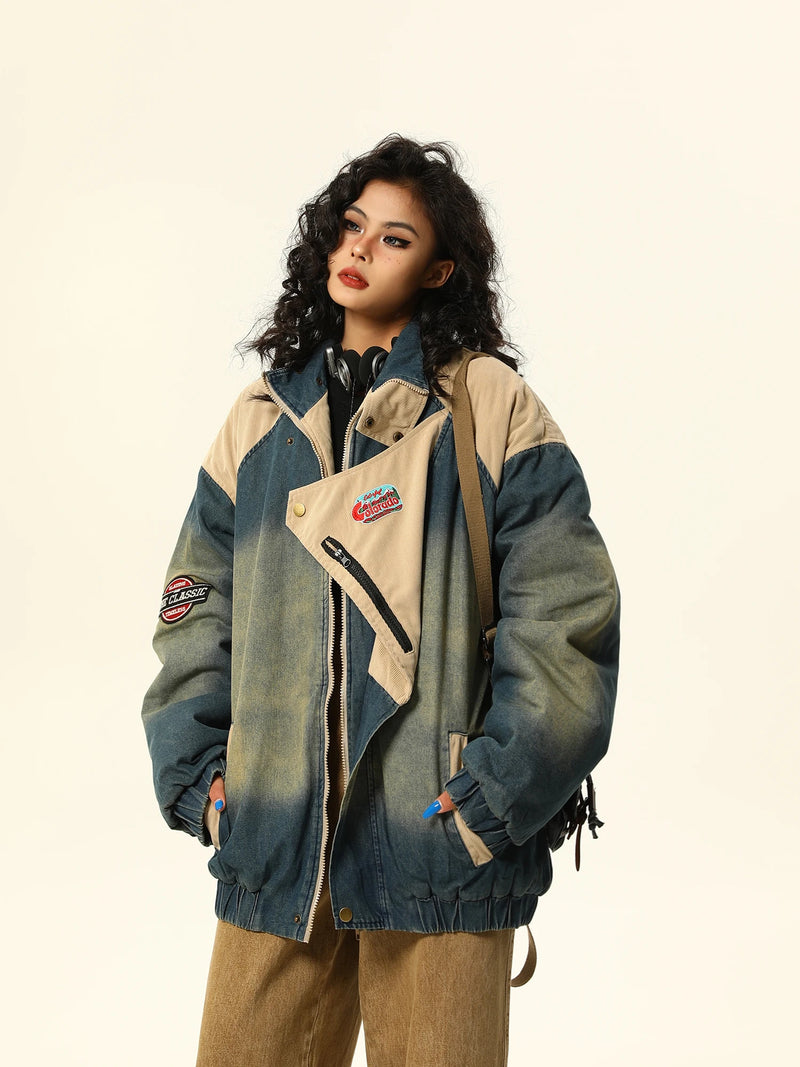 OPULA VINTAGE WASHED DENIM JACKET
