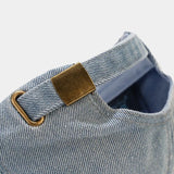 OPULA UNISEX WASHED DENIM BASEBALL CAP