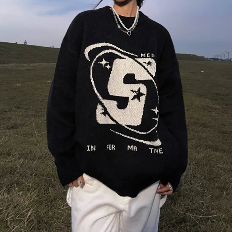 RETRO OVERSIZED KNITTED KAZAK