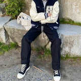 BAGGY OVERSIZE BASEBALL JACKET