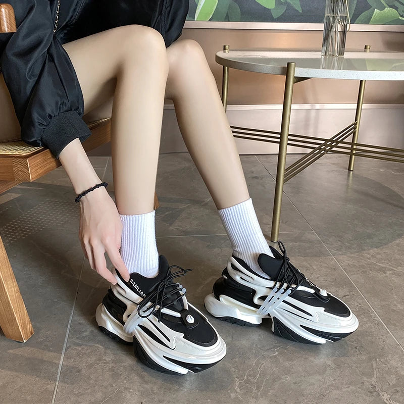 BULLET DESIGN CHUNKY SNEAKERS