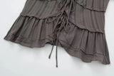 VINTAGE LACING TWO PIECE SUIT