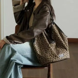 KOREAN STYLE LEOPARD TOTE BAG