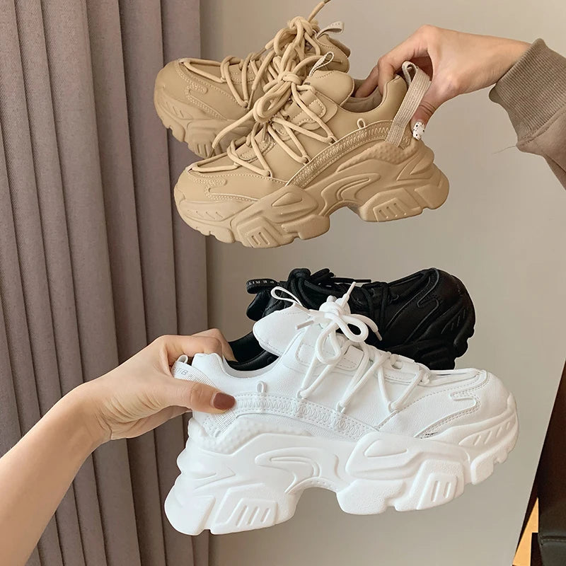 STAR DESIGN PLATFORM SNEAKERS