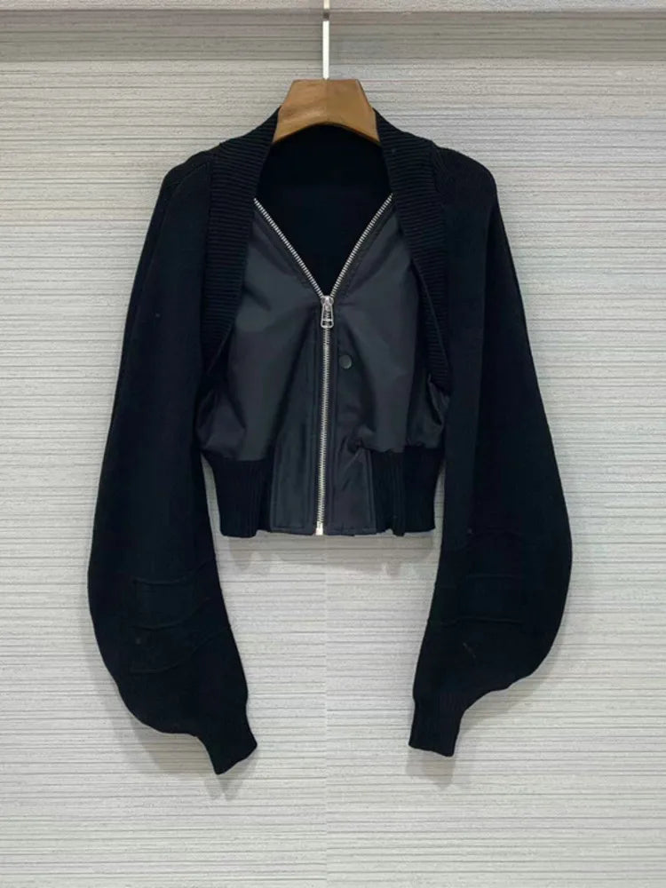IRREGULAR TWO PIECE JACKET