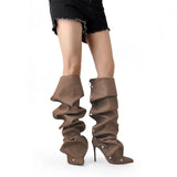 OPULA STILETTO REMOVABLE FASHION BOOTS