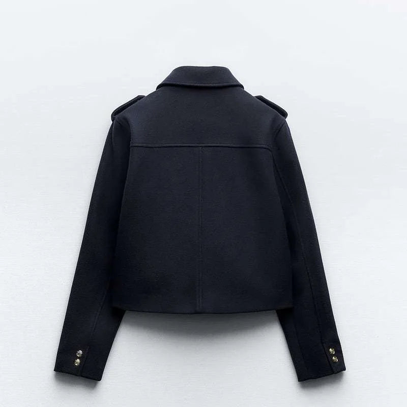 OPULA GOLD BUCKLE SOFT COAT