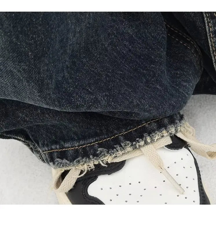 AMERICAN STYLE BAGGY RETRO JEANS