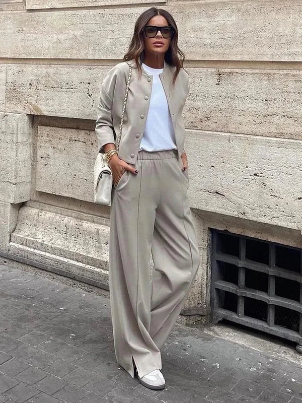 OPULA BOMBER JACKET TWO PIECE SET
