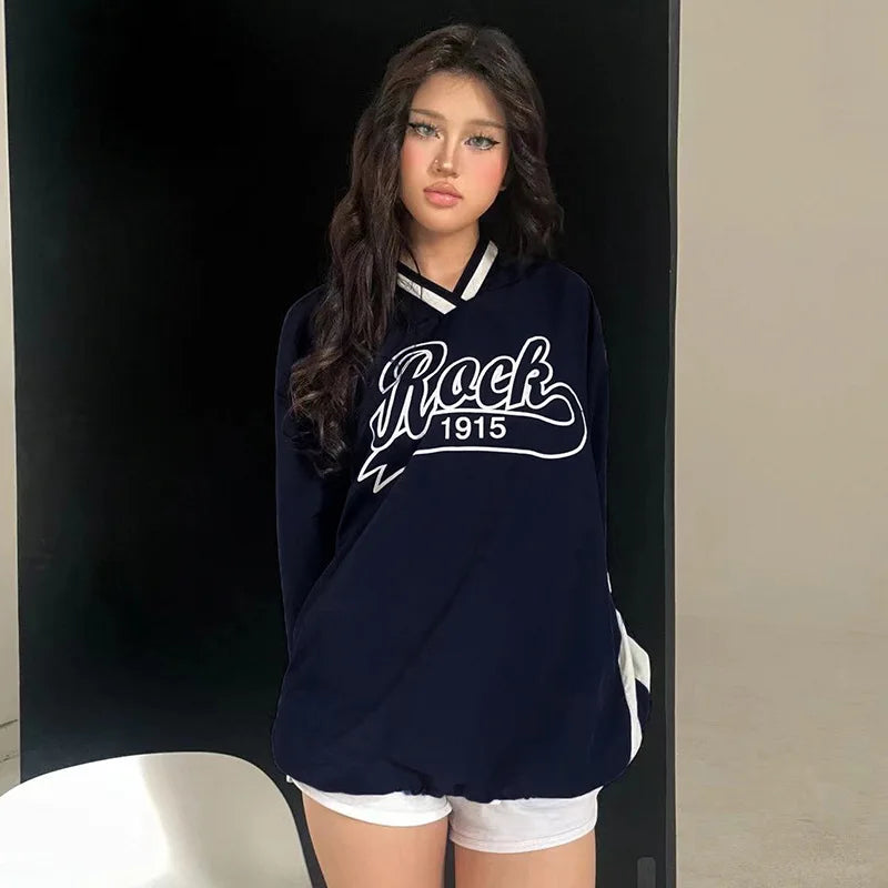 OPULA STREET STAR LOOSE SWEATSHIRT