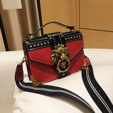 LEON EMBROIDERED CROSSBODY HANDBAG