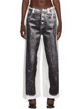 CONTRAST COLOR PRINTED JEAN