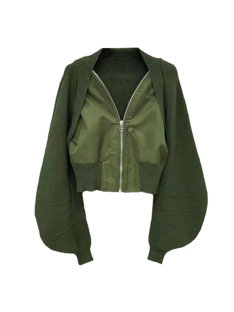 IRREGULAR TWO PIECE JACKET