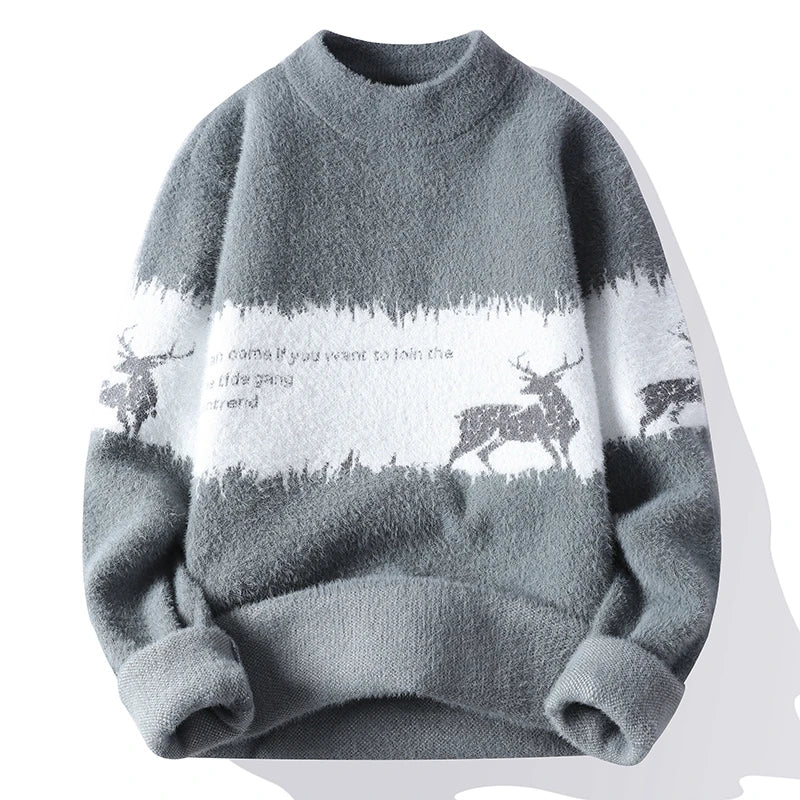 VINTAGE DEER PULLOVER