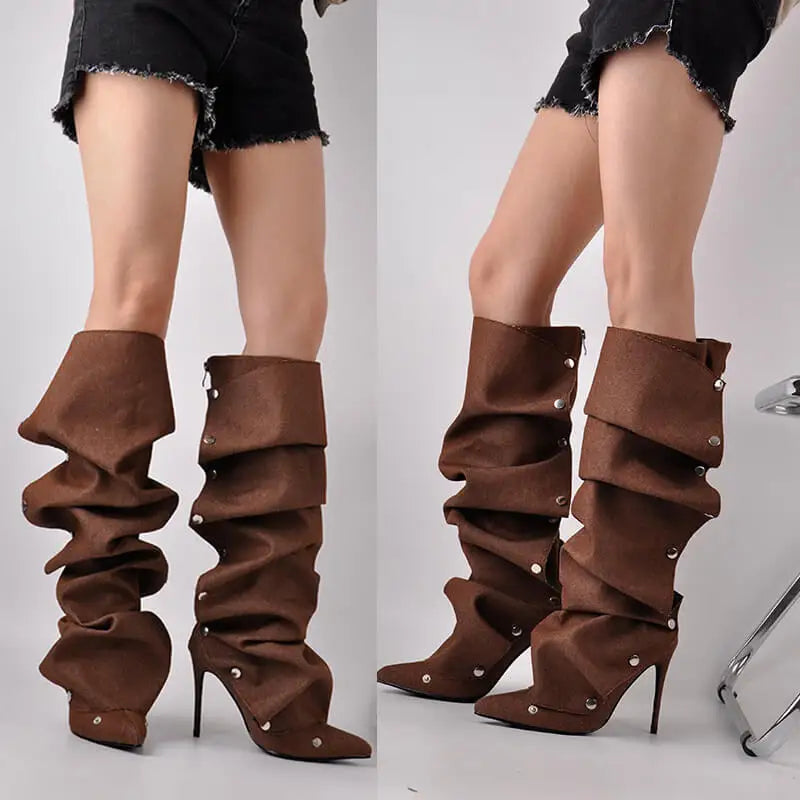OPULA STILETTO REMOVABLE FASHION BOOTS