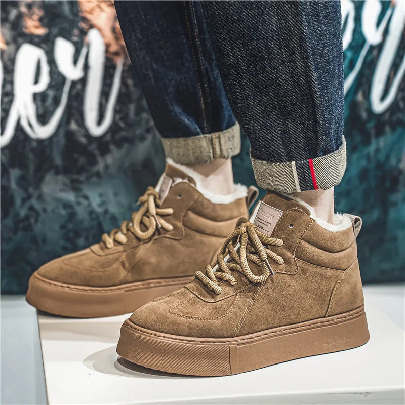 Lace up Outdoor Men Boots