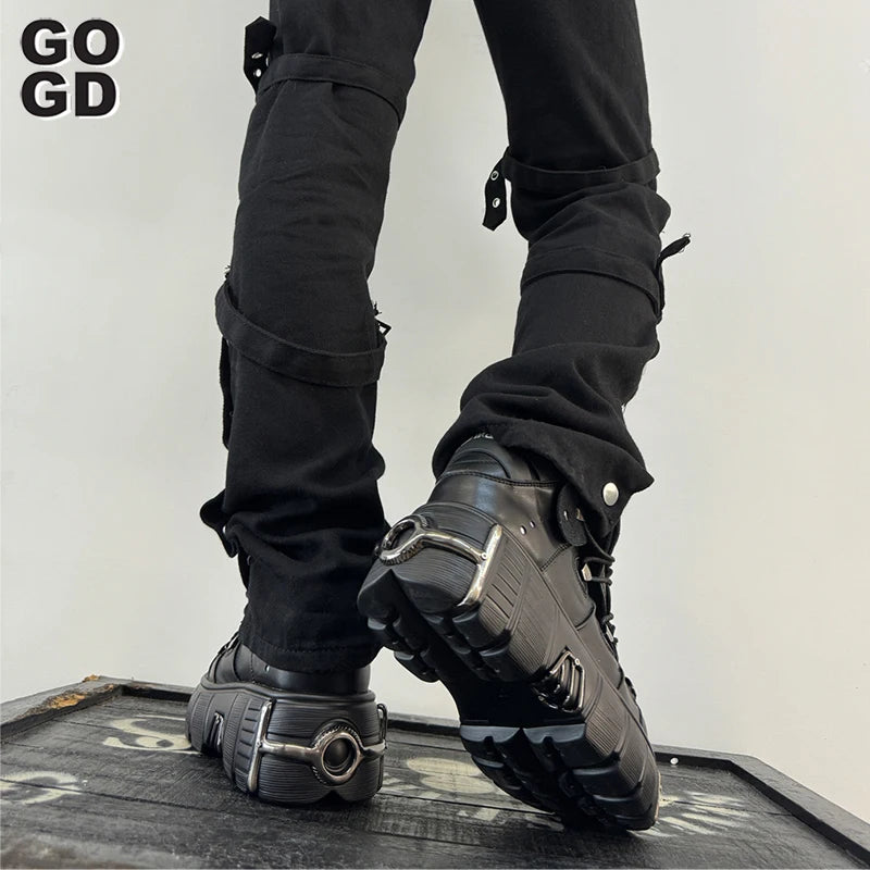 OPULA ANKLE PUNK BOOTS