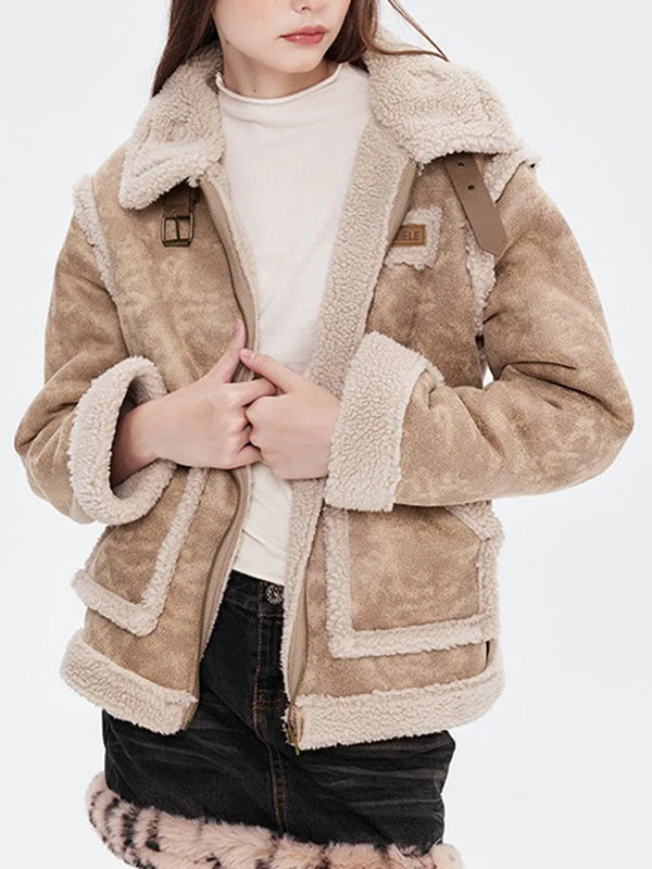 VINTAGE FLEECE WOOL COAT