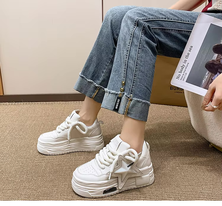 FLASHY STAR PLATFORM SNEAKERS