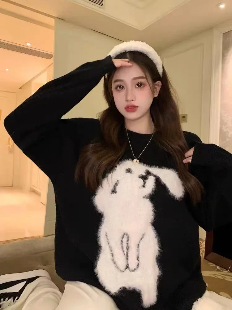BUNNY KNITTED CASHMERE KAZAK
