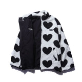 REVERSIBLE CAPITONE HEARTS JACKET
