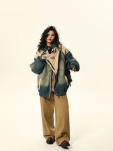 OPULA VINTAGE WASHED DENIM JACKET