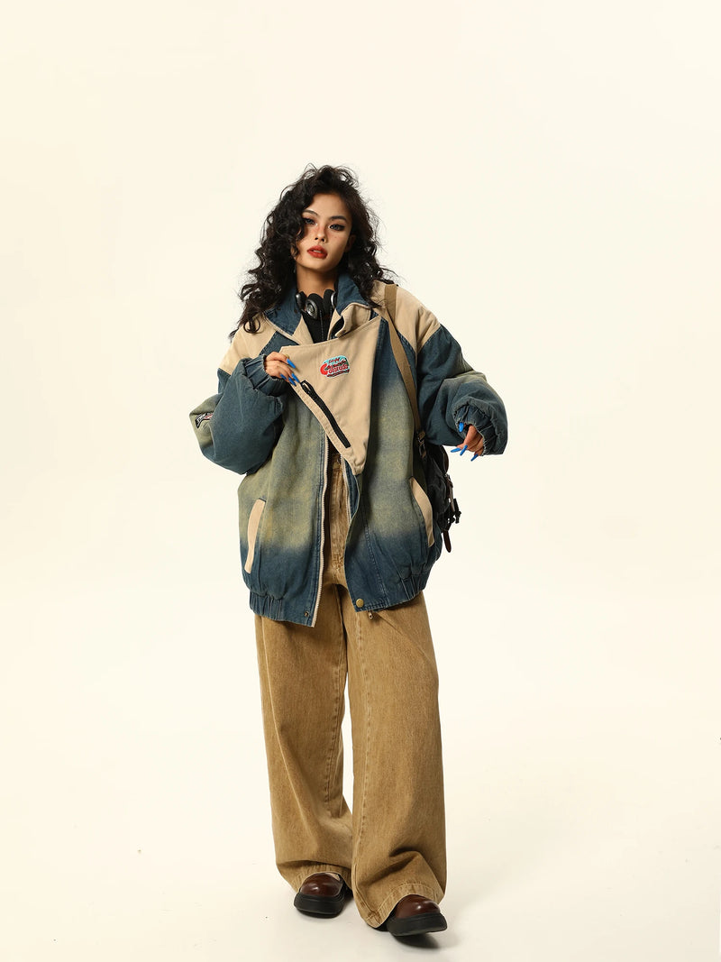 OPULA VINTAGE WASHED DENIM JACKET