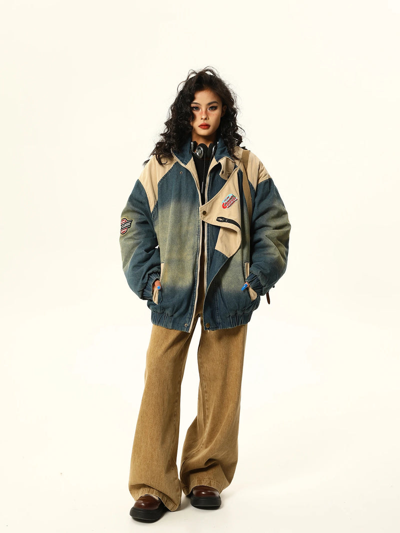 OPULA VINTAGE WASHED DENIM JACKET