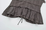 VINTAGE LACING TWO PIECE SUIT