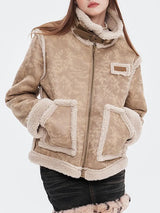 VINTAGE FLEECE WOOL COAT